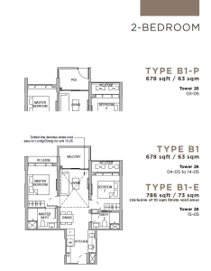 sceneca-residence-tanah-merah-kerchil-singapore-2-bedroom-floor-plan-type-b1-678sqft