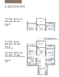 sceneca-residence-tanah-merah-kerchil-singapore-2-bedroom-floor-plan-type-b1a-689sqft